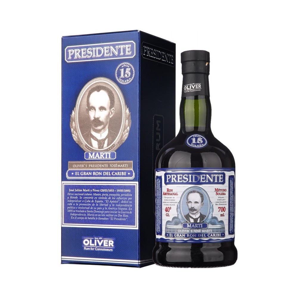 PRESIDENTE MARTI 15YO 0.7L 40%