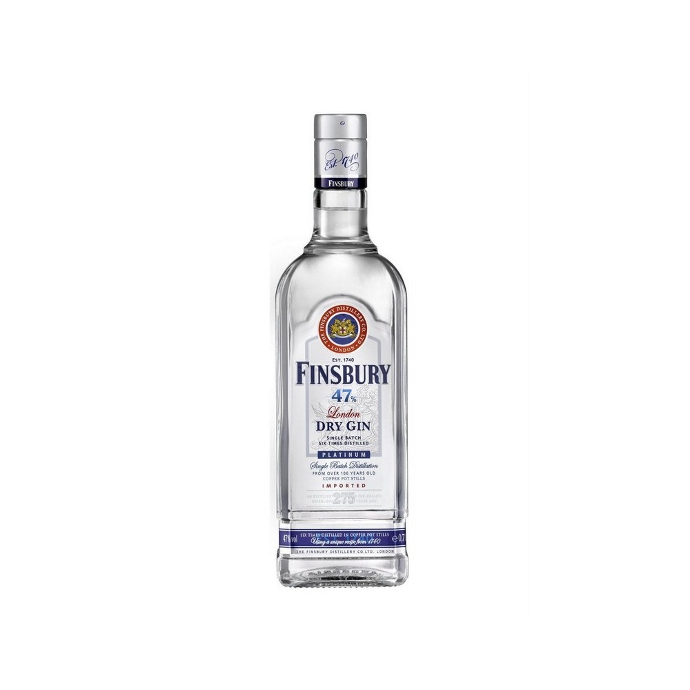 FINSBURY 47 PLATINUM GIN 47% 0.7L