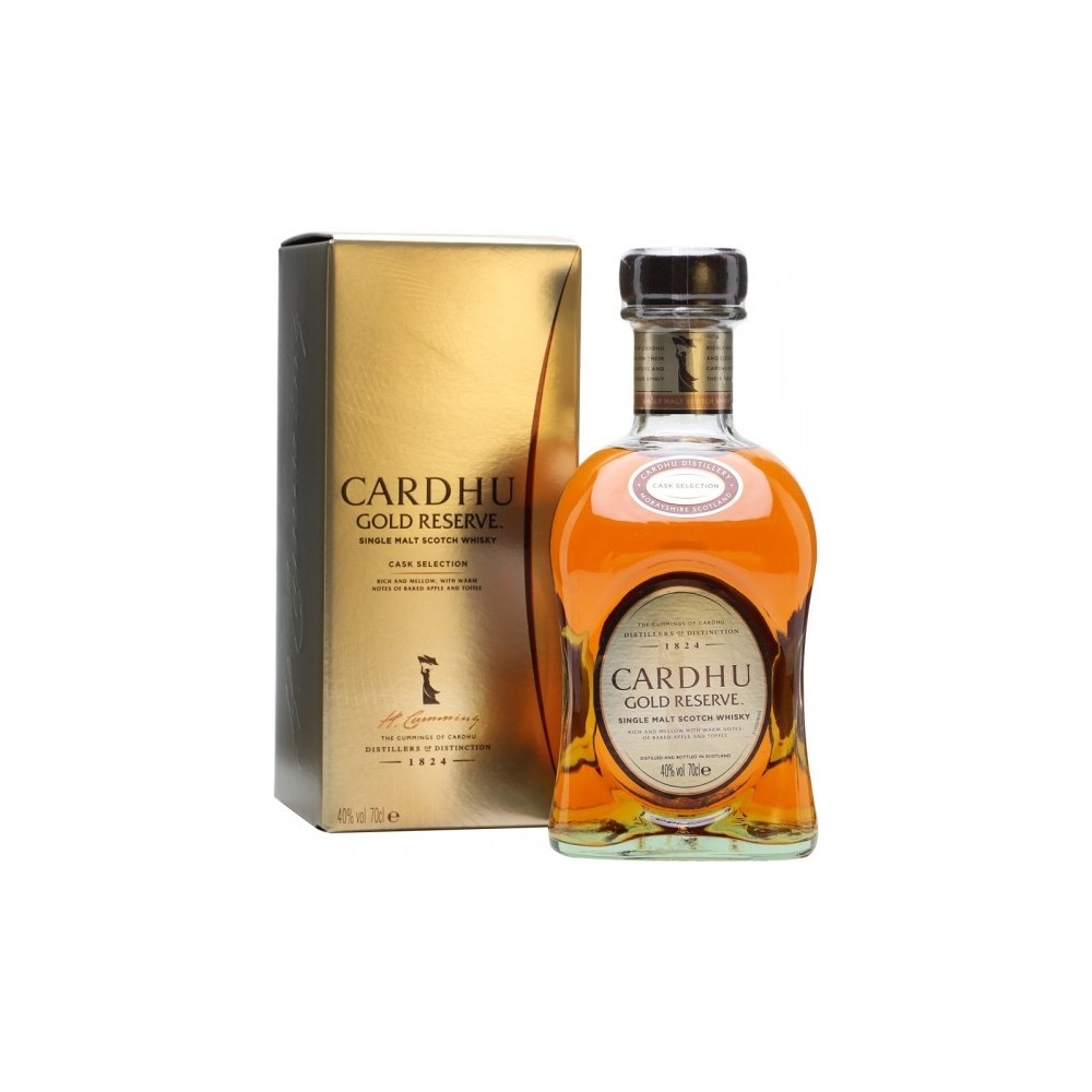 CARDHU GOLD RESERVE 0.7 L 40%