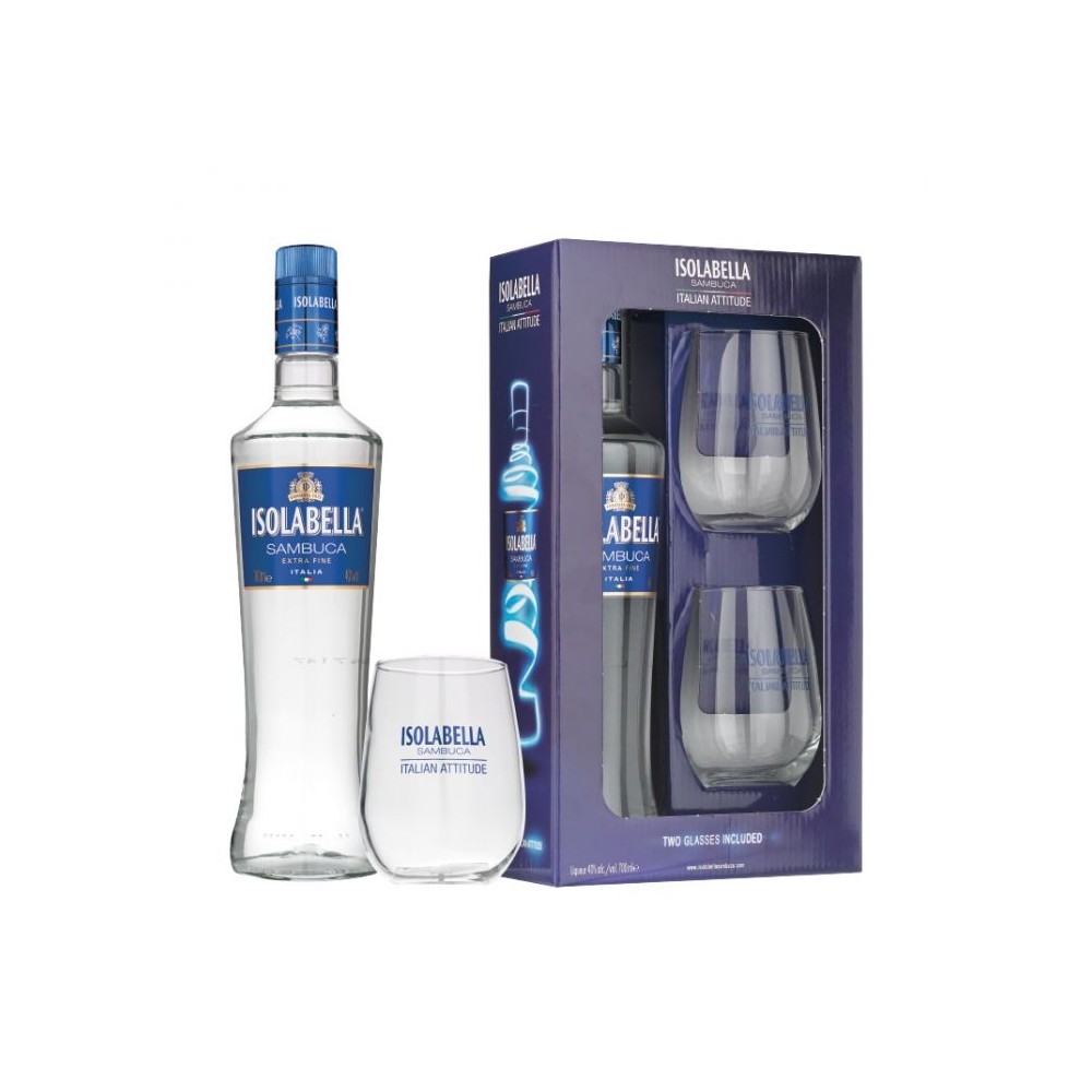 ISOLABEELLA SAMBUCA + PAHARE 0.7L