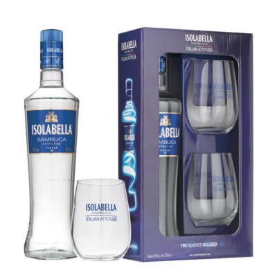 ISOLABEELLA SAMBUCA + PAHARE 0.7L