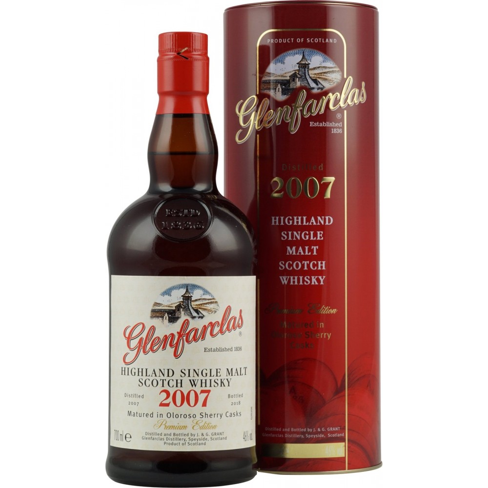 GLENFARCLAS VINTAGE 2007 0.7L