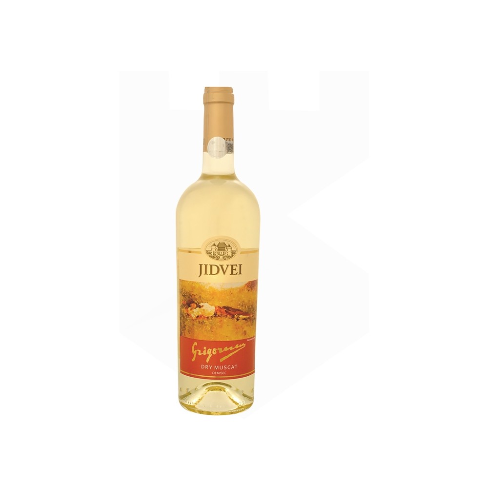 JIDVEI DRY MUSCAT FATA IN IARBA 0.75L