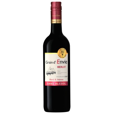 GRAIN D ENVIE ROUGE SANS ALCOOL 0.75L