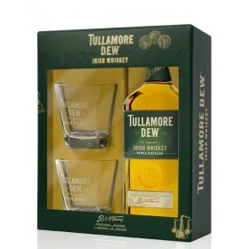 TULLAMORE DEW + 2 GLASSES 0.7L