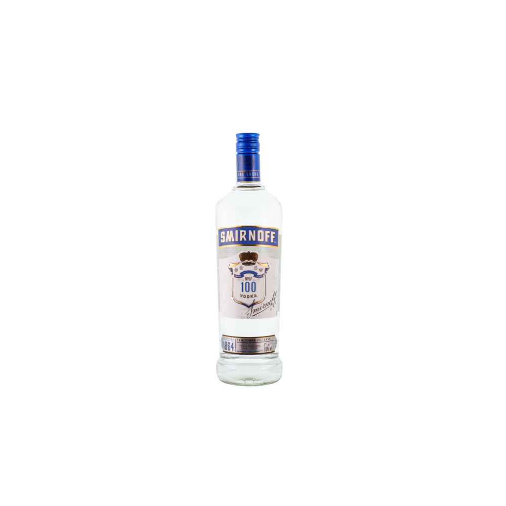 SMIRNOFF BLUE 100 PROOF 1L