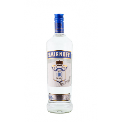 SMIRNOFF BLUE 100 PROOF 1L