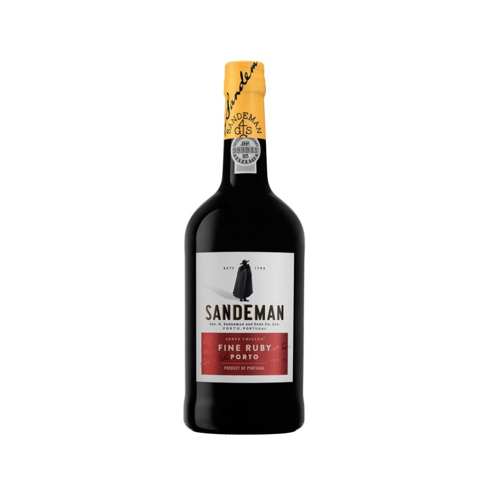 SANDEMAN RUBY PORTO 0.75L 19.5%