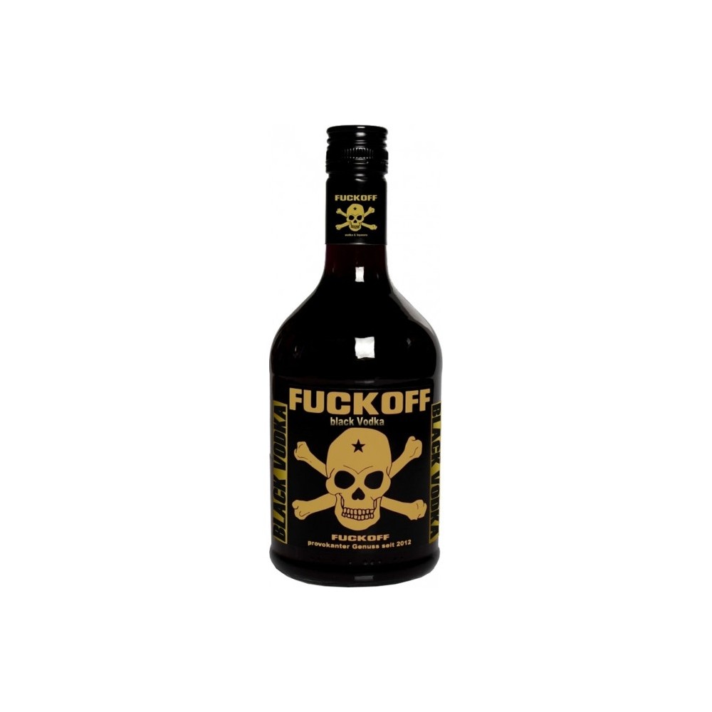 FUCKOFF BLACK VODKA 0.7L