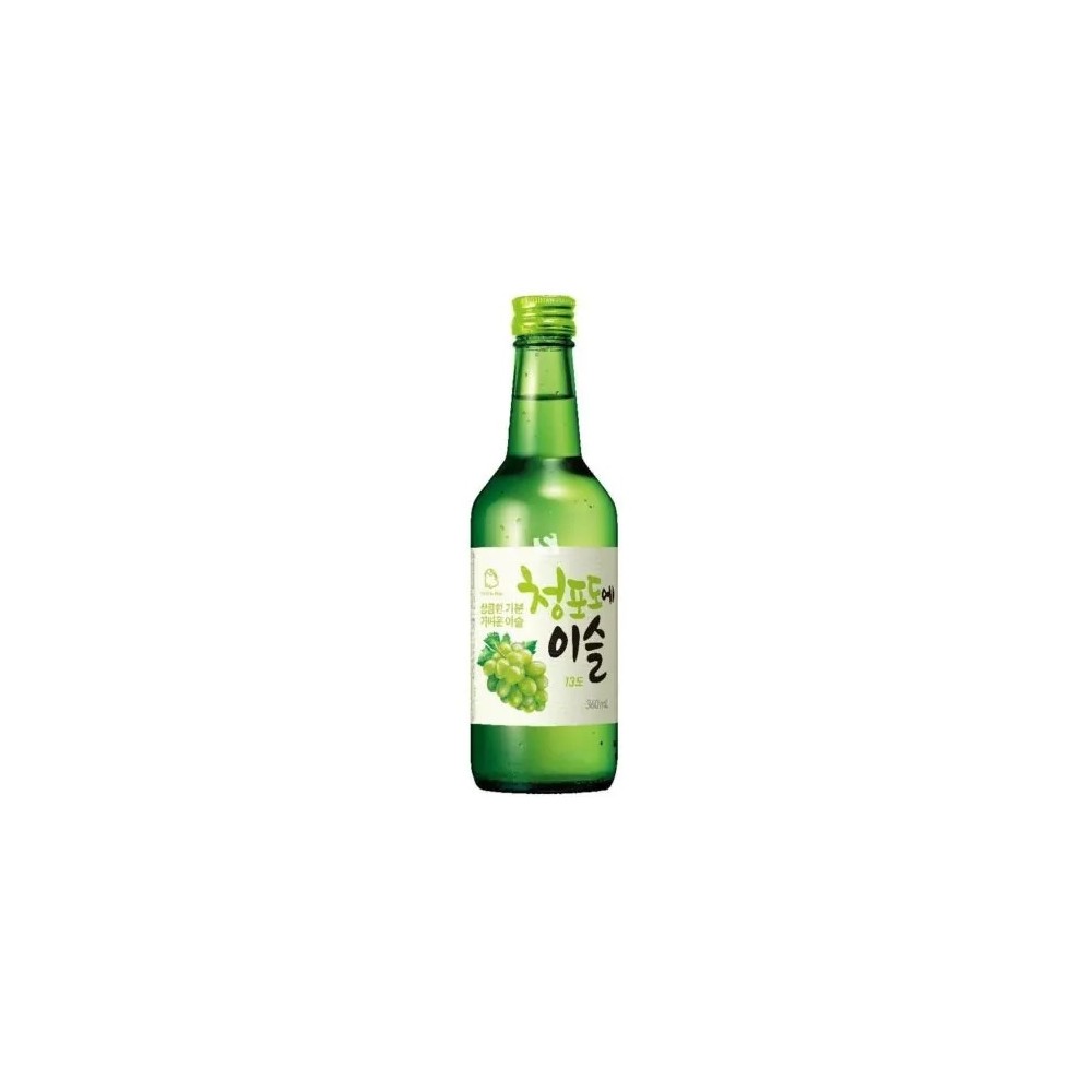 Bautura traditionala Jinro Soju Green Grape, 13% alc., 0.35L, Coreea