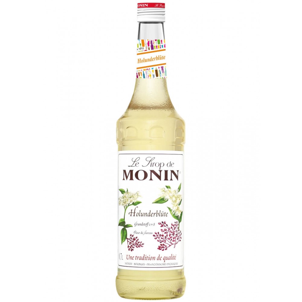 Sirop din Flori de Soc Monin Holunderblute 0% alc., 0.7L