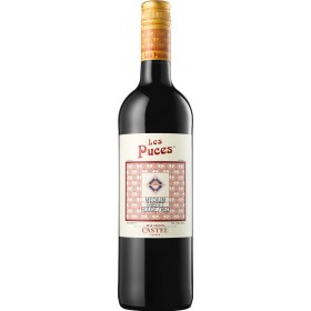 Red Wine Les Puces Rouge Demidulce 0.75l