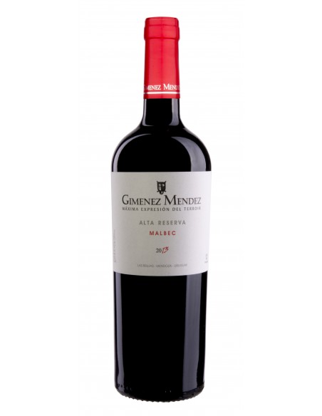 GIMENEZ MENDEZ ALTA RES MALBEC 2015 0.75L