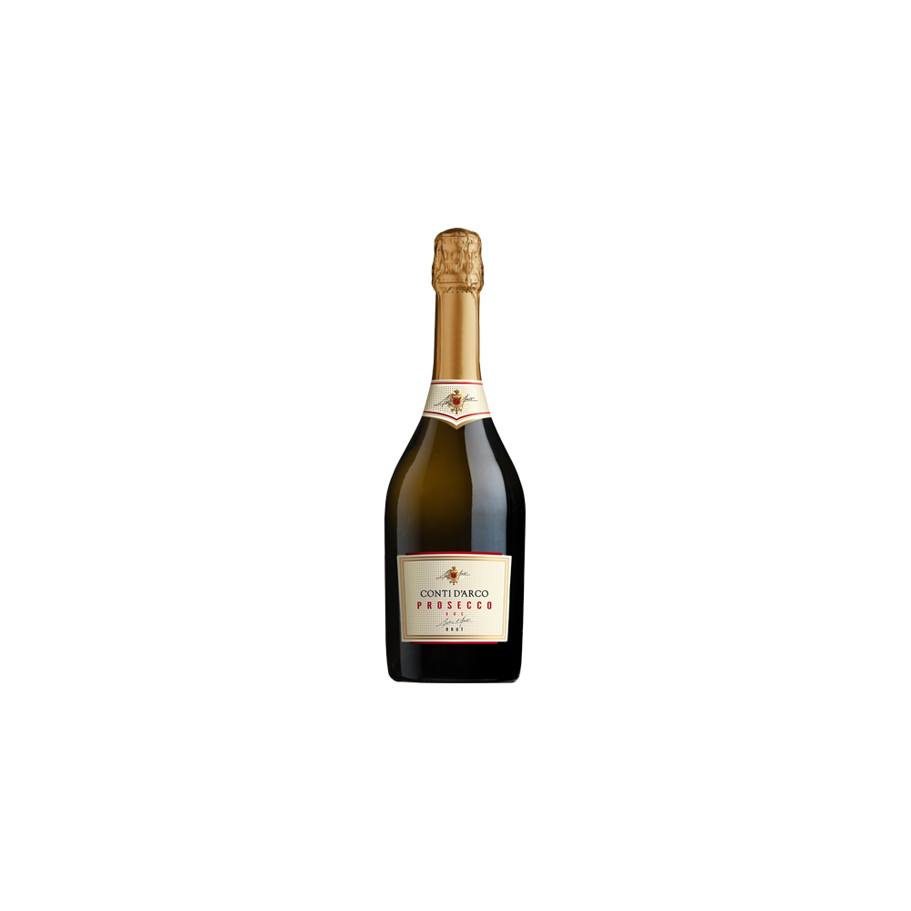 Vin spumos brut prosecco Conti d'Arco, 11% alc., 0.75L, Italia