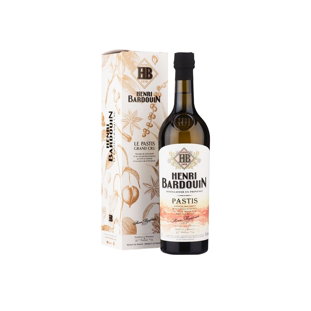 Lichior Henri Bardouin Pastis, 45% alc., 0.7L