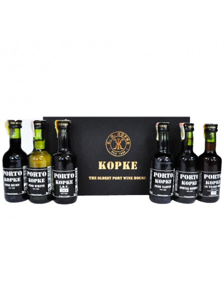 Kit 5 Kopke, 20% alc., 0.05L, Portugalia