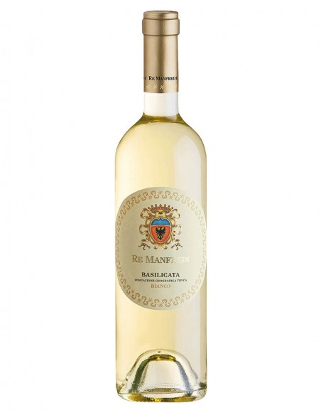 Vin alb Re Manfredi Bianco Basilicata, 13% alc., 0.75 L, Italia