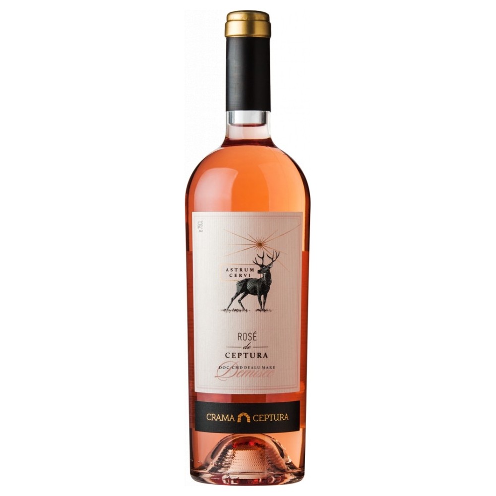 Vin roze demisec, Ceptura Astrum Cervi Dealu Mare, 0.75L, 13% alc., Romania