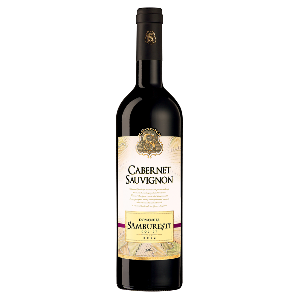 Vin rosu, Cabernet Sauvignon, Samburesti, 14% alc., 0.75L, Romania