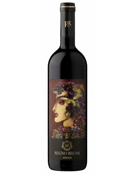 Vin rosu sec, Syrah, Regno Recas, 13.5% alc.,0.75L, Romania