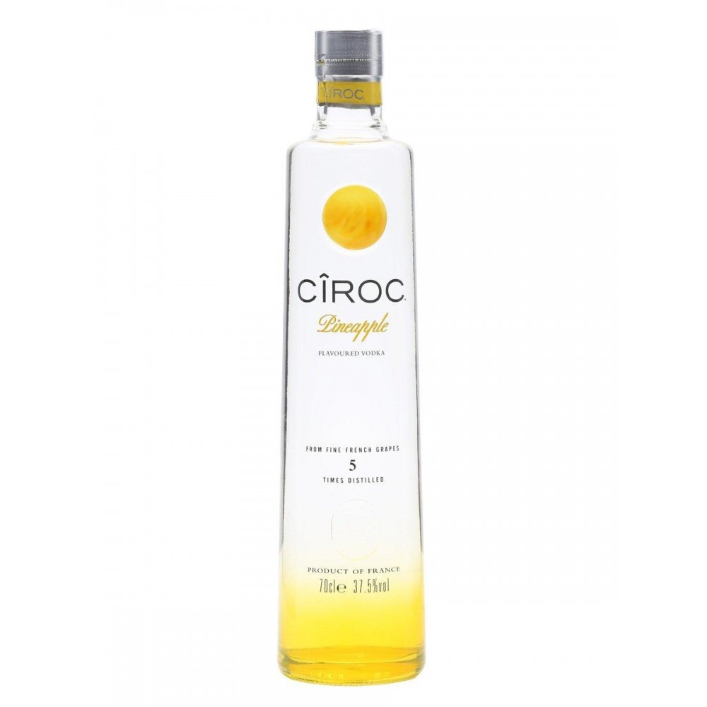 Vodca Ciroc Pineapple 37.5% alc., 0.7L, Franta