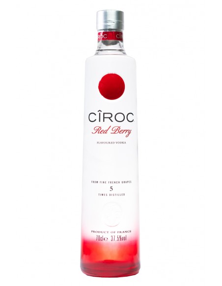 Vodca Ciroc Red Berry, 37.5% alc., 0.7L, Franta