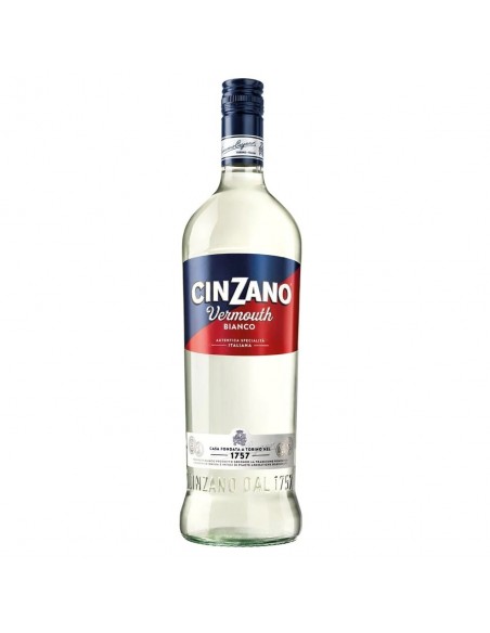 Vermut Cinzano Bianco, 15% alc., 1L, Italia