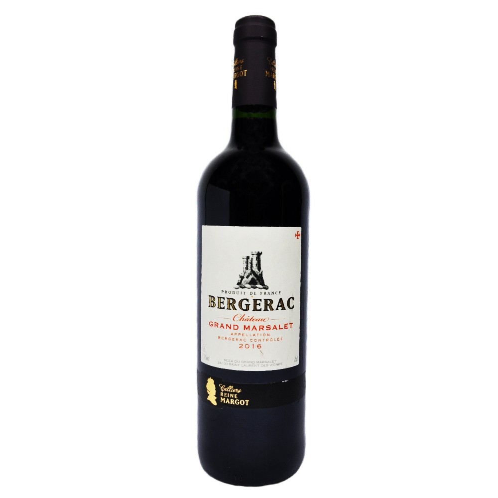 Vin rosu Bergerac Chateau Grand Marsalet, 14% alc., 0.75L, Franta