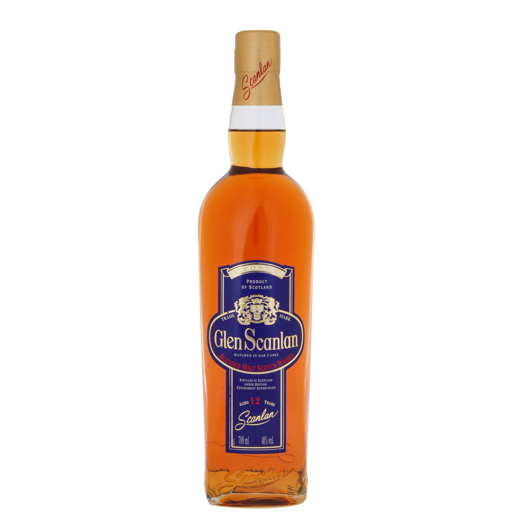 GLEN SCANLAN 12 ANI PURE MALT 0.7 L alc./vol 40%