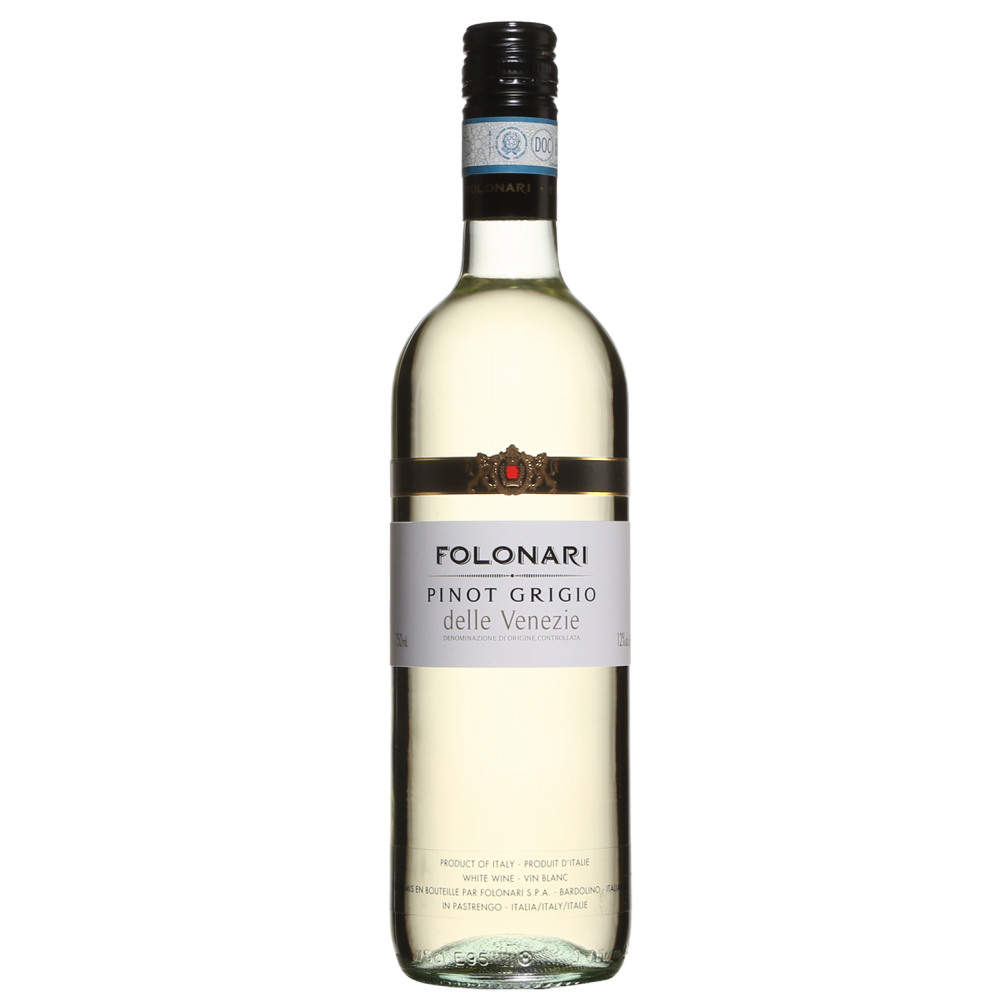 Vin alb, Pinot Grigio, Folonari Provincia di Pavia, 12% alc., 0.75L, Italia