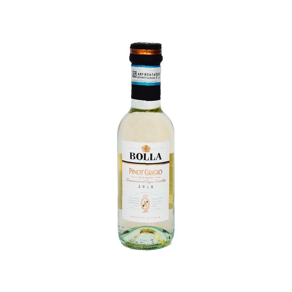 Vin alb, Pinot Grigio, Bolla delle Venezie, 0.187L, 12.5% alc., Italia