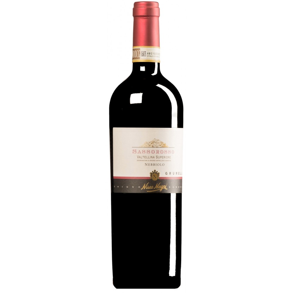 Vin rosu, Nebbiolo, Nino Negri Sassorosso Grumello Valtellina Superiore, 13.5% alc.,0.75L,