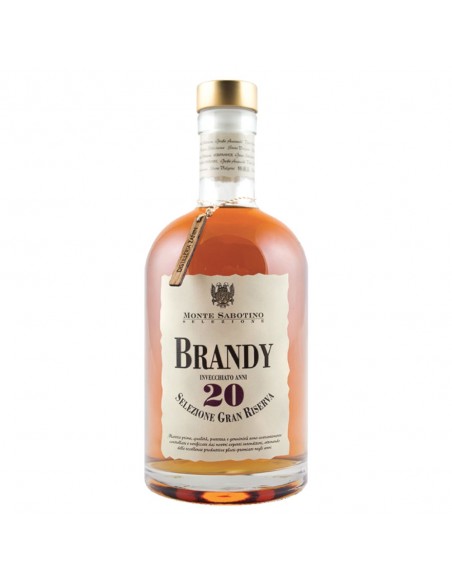 Brandy Monte Sabotino 20 ani Gran Riserva, 40% alc., 0.7L, Italia