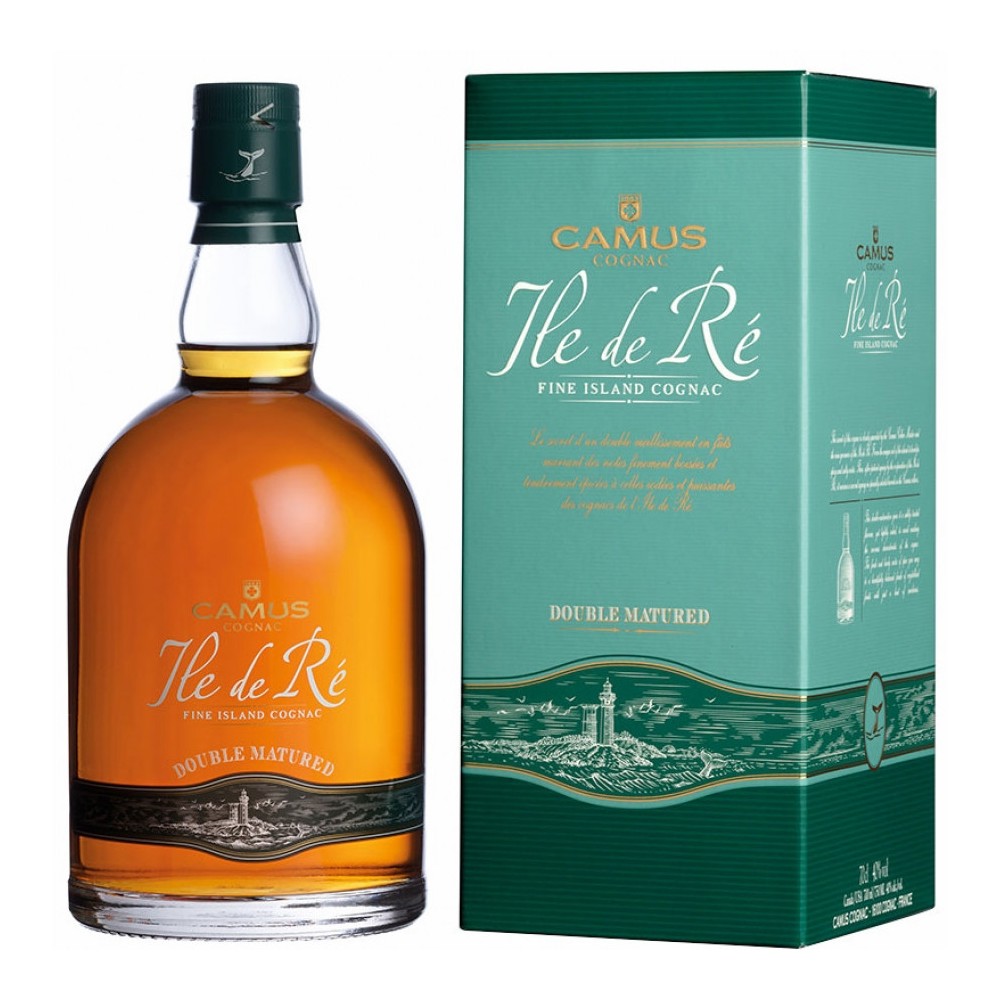 Coniac Camus Ile de Re Fine Island Double Matured, 40% alc., 0.7L, Franta