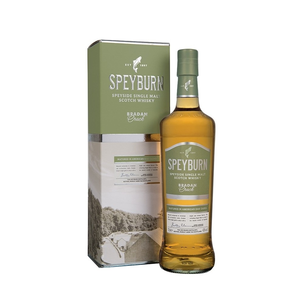 Whisky Speyburn Single Malt Bradan, 40% alc., 0.7L, Scotia