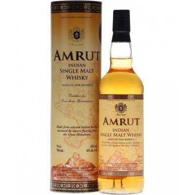 AMRUT INDIAN SINGLE MALT 0.7L 70cl / 46% Whisky Single Malt