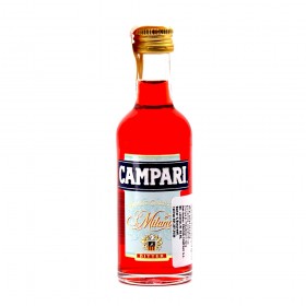 Lichior Campari 25% alc., 0.05L, Italia