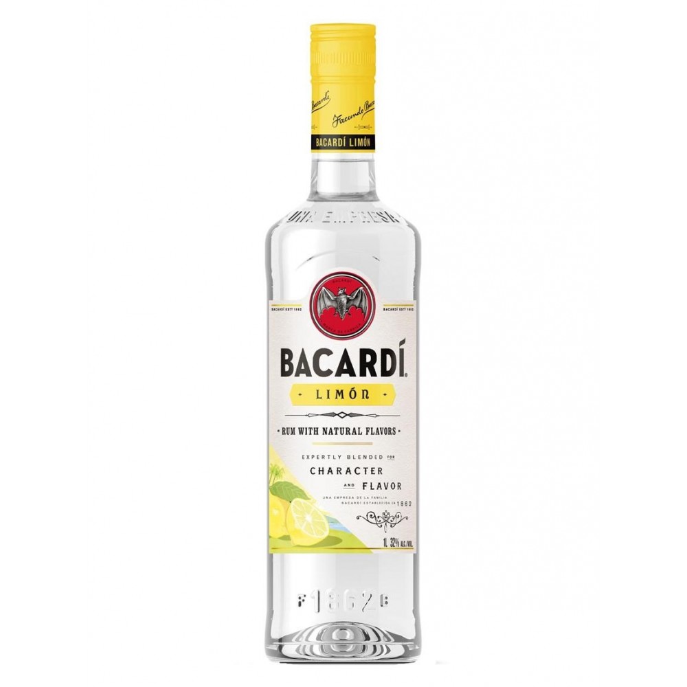 Rom Bacardi Limon, 1L, 32% alc., Cuba