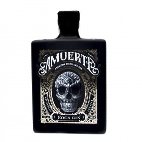 Gin Amuerte Coca Leaf  Black Edition 43% alc., 0.7L