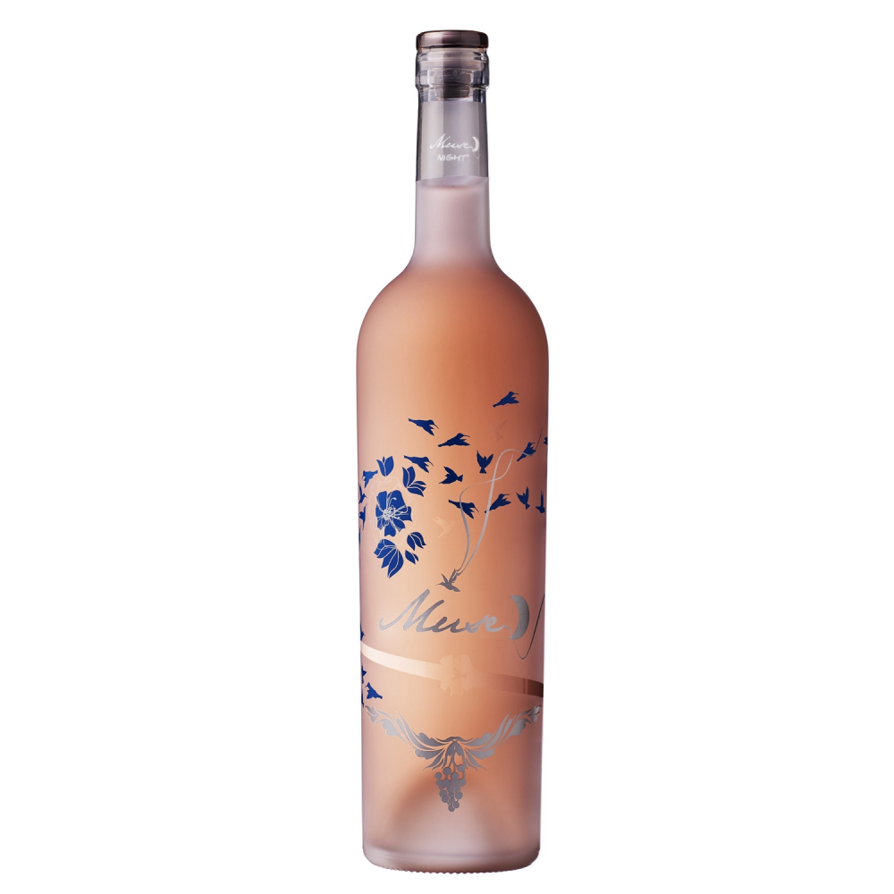 Vin roze demisec Muse Night Recas, 0.75L, 11.5% alc., Romania