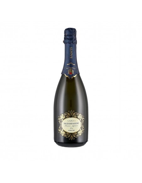 Vin sec prosecco Santi Conegliano-Valdobbiadene dry, 0.75L, 11% alc., Italia