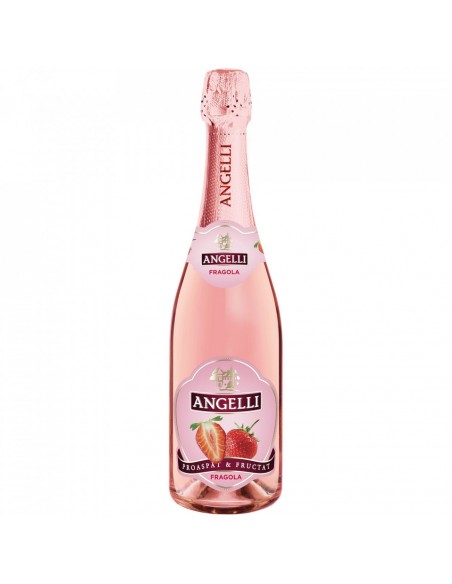 Cocktail Angelli cu aroma de capsuni, 7% alc., 0.75L, Romania