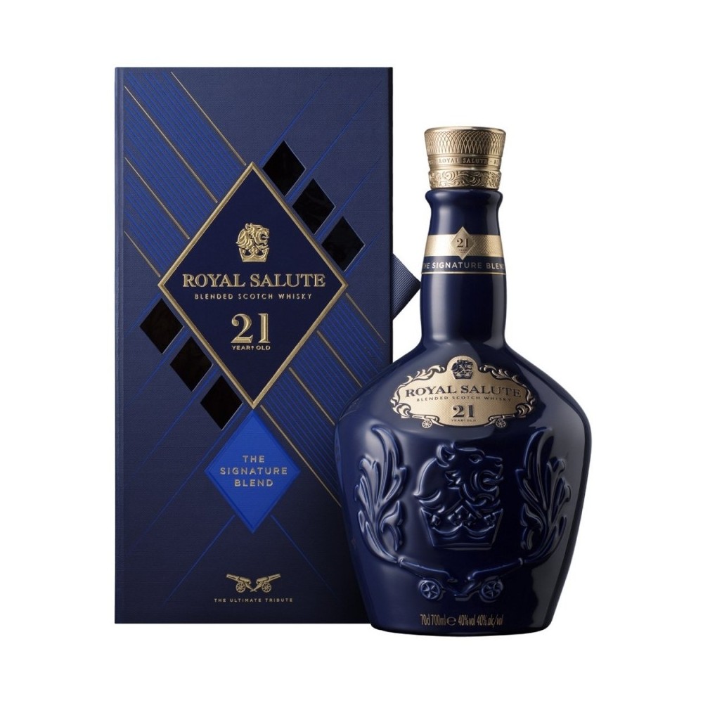 Blended Whisky Chivas Regal, 12 ani Royal Salute, 40% alc., 0.7L, Scotland