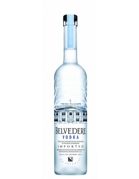 Vodca Belvedere, 3L, 40% alc., Polonia