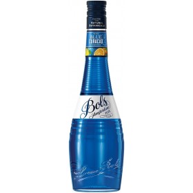 Lichior Bols Blue Curacao, 21% alc., 0.7L, Franta