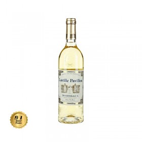 White blended sweet wine, Laville Pavillon Bordeaux, 0.75L, 11.5% alc., France