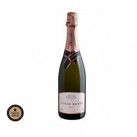 Rose sparkling wine brut Maison Castel Cuvée Rosée, 0.75L, 11.5% alc., France