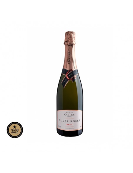 Vin spumant roze brut Maison Castel Cuvee Rosee, 0.75L, 11.5% alc., Franta