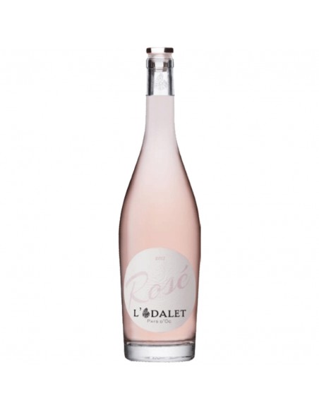 Rose secco wine Le Rose de L'Odalet Pays D'Oc IGP, 12.5% alc., 0.75L, France