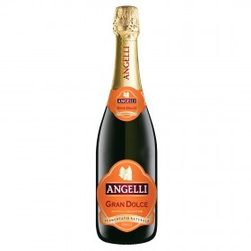 Sweet Sparkling wine Gran Dolce, Angelli, 0.75L, 11.5% alc., Romania